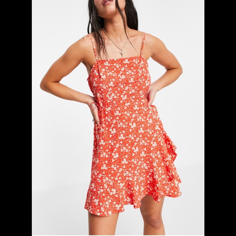 Topshop Floral Minidress